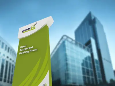 Primebiz Hotels - Logo Design and Visual Identity Systems